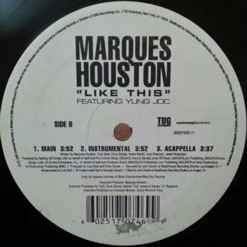 LP Marques Houston: Favorite Girl / Like This 571075