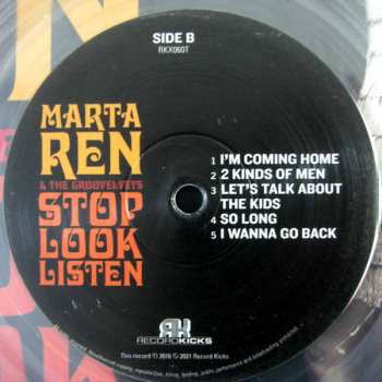 LP Marta Ren: Stop Look Listen DLX | LTD | CLR 410180