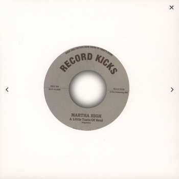 SP Martha High: A Little Taste Of Soul / Unwind Yourself LTD 65850