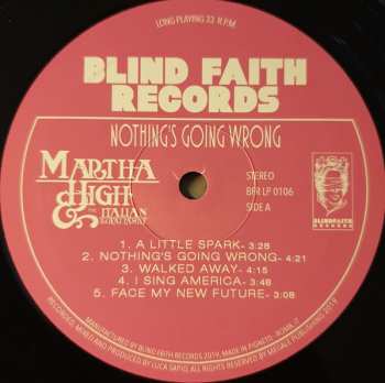 LP Martha High: Nothing's Going Wrong 333740