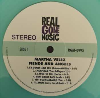 LP Martha Velez: Fiends & Angels CLR 525885