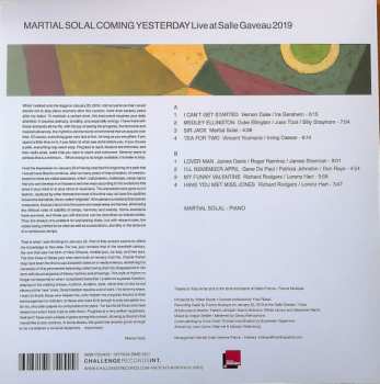 LP Martial Solal: Coming Yesterday - Live At Salle Gaveau 2019 575387