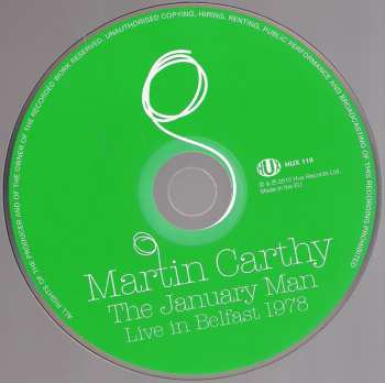 CD Martin Carthy: The January Man Live In Belfast 1978 564813