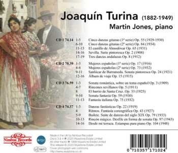 4CD Joaquin Turina: Piano Works 561804