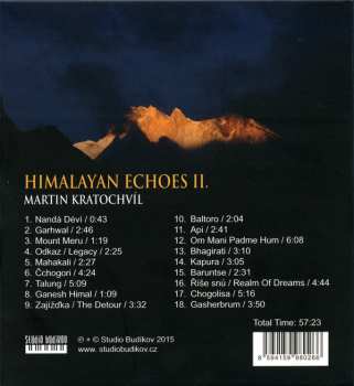 CD Martin Kratochvíl: Himalayan Echoes II. – Soundtrack K TV Seriálu České Himálajské Dobrodružství II. 16127