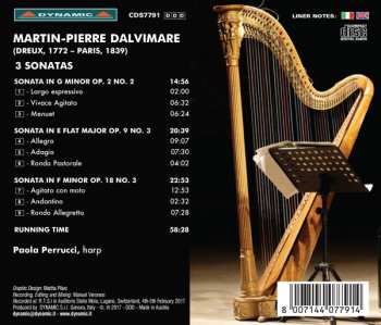 CD Martin-Pierre D'Alvimare: 3 Sonatas 644059