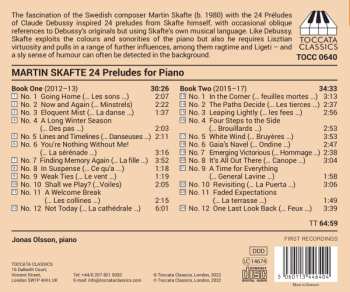 CD Martin Skafte: 24 Preludes For Piano 587006