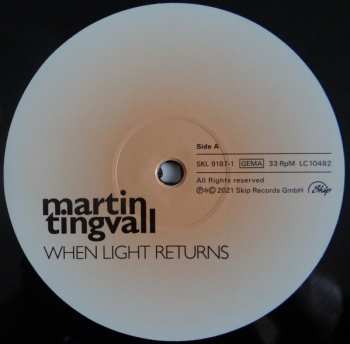 LP Martin Tingvall: When Light Returns LTD 76093