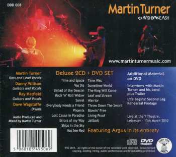 2CD/DVD Martin Turner: Life Begins Tour 191789