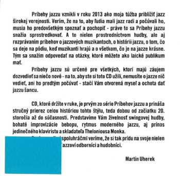 CD Martin Uherek: Príbehy Jazzu 552359