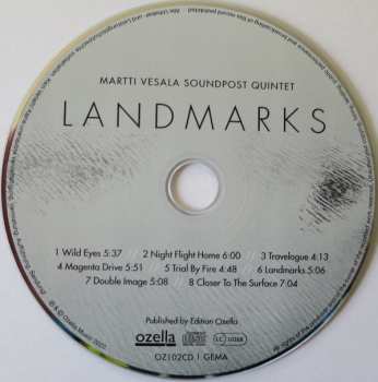 CD Martti Vesala Soundpost Quintet: Landmarks 587785