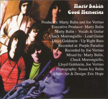 2CD Marty Balin: Good Memories 92546