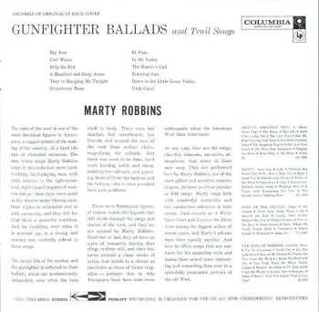 CD Marty Robbins: Gunfighter Ballads And Trail Songs 617577