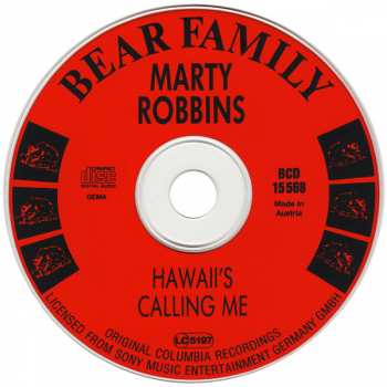 CD Marty Robbins: Hawaii's Calling Me 407351