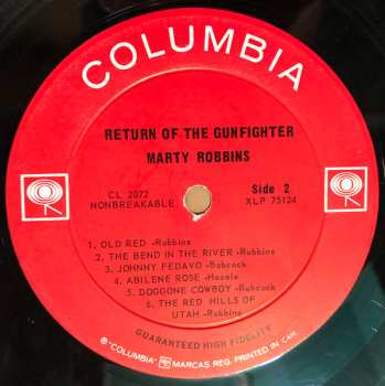 LP Marty Robbins: The Return Of The Gunfighter 636704