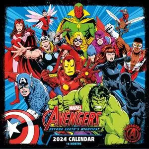 Marvel Calendar: Avengers 2024 Calendar