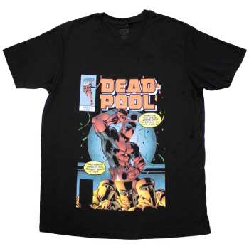 Merch Marvel Comics: Tričko Deadpool Bubble Text