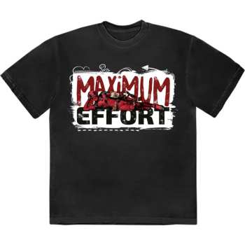 Merch Marvel Comics: Marvel Comics Unisex T-shirt: Deadpool Maximum Effort (small) S