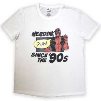 Merch Marvel Comics: Tričko Deadpool Nerdin' Since The '90s