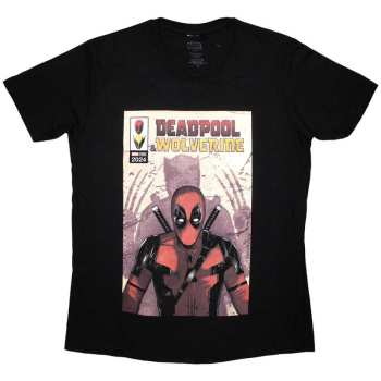 Merch Marvel Comics: Marvel Comics Unisex T-shirt: Deadpool & Wolverine Comic Cover (large) L