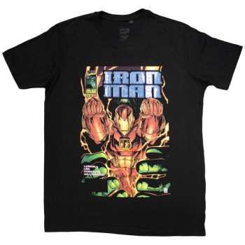 Merch Marvel Comics: Tričko Iron Man Fist Comic Cover