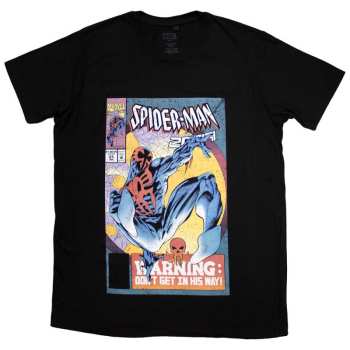 Merch Marvel Comics: Tričko Spider-man Warning Comic Cover