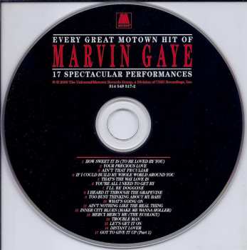 CD Marvin Gaye: Every Great Motown Hit Of Marvin Gaye 637588