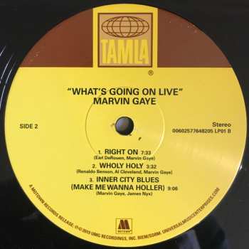 2LP Marvin Gaye: What's Going On Live 466594