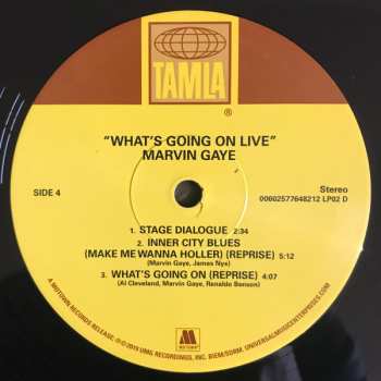 2LP Marvin Gaye: What's Going On Live 466594