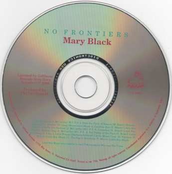 CD Mary Black: No Frontiers 643213