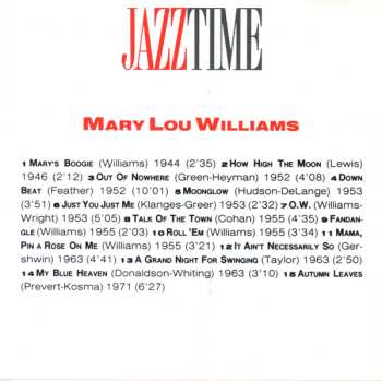 CD Mary Lou Williams: Mary Lou Williams 614341