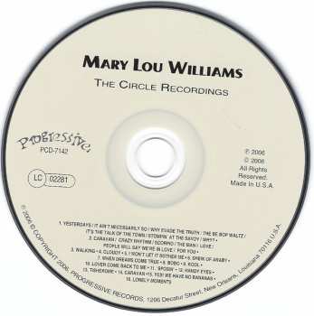 CD Mary Lou Williams: The Circle Recordings 626074