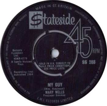 SP Mary Wells: My Guy 585325