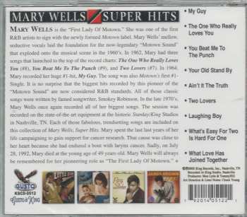 CD Mary Wells: Super Hits 624578