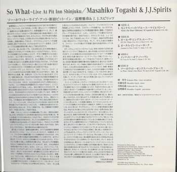 2LP Masahiko Togashi & J.J.Spirits: So What - Live At Pit Inn Shinjuku LTD 635313