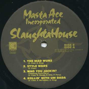 2LP Masta Ace Incorporated: SlaughtaHouse 72546