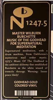 LP Master Wilburn Burchette: Music Of The Godhead For Supernatural Meditation CLR 577913