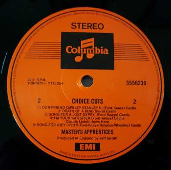 LP The Master's Apprentices: Choice Cuts 589648