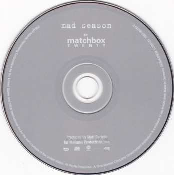 CD Matchbox Twenty: Mad Season 22405