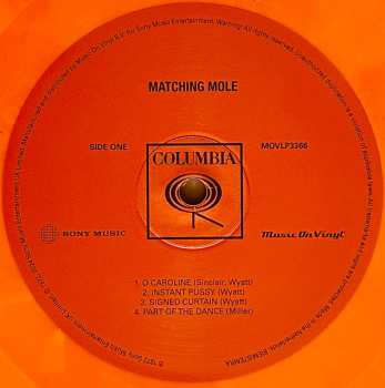 2LP Matching Mole: Matching Mole CLR | LTD | NUM 550119