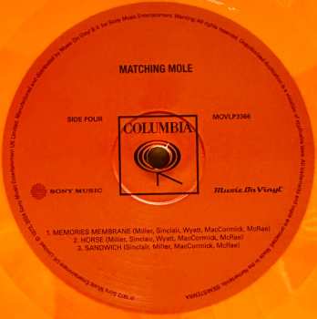 2LP Matching Mole: Matching Mole CLR | LTD | NUM 550119