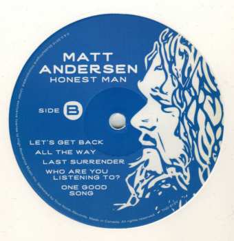 LP Matt Andersen: Honest Man CLR 154883