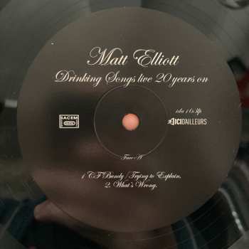 2LP Matt Elliott: Drinking Songs Live 20 Years On 639321