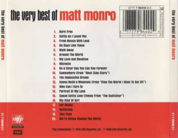 CD Matt Monro: The Very Best Of Matt Monro 643077