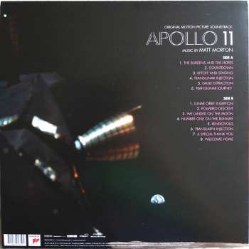 LP Matt Morton: Apollo 11 (Original Motion Picture Soundtrack) CLR | LTD | NUM 653985