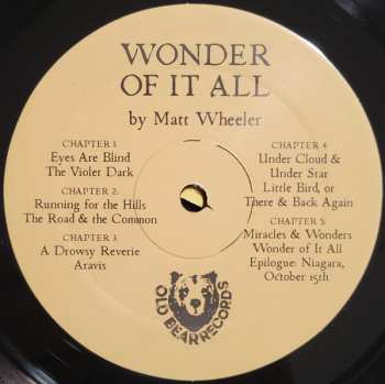 LP Matt Wheeler: The Wonder Of It All 614125