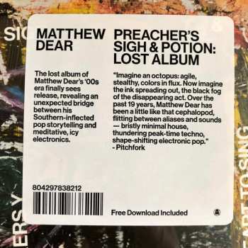 LP Matthew Dear: Preacher's Sigh & Potion: Lost Album 574481