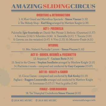 CD The Royal Philharmonic Orchestra: Matthew Gee's Amazing Sliding Circus 242844