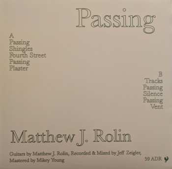 LP Matthew J. Rolin: Passing 587895