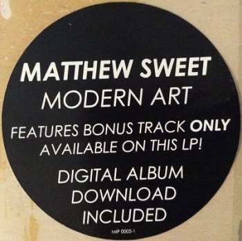 2LP Matthew Sweet: Modern Art 591860